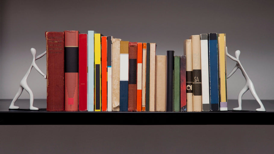 5 Creative Ways to Style Your Bookshelves with Bookends